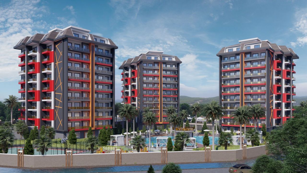 Квартира в Алании, Турция, 54 м2 фото 2
