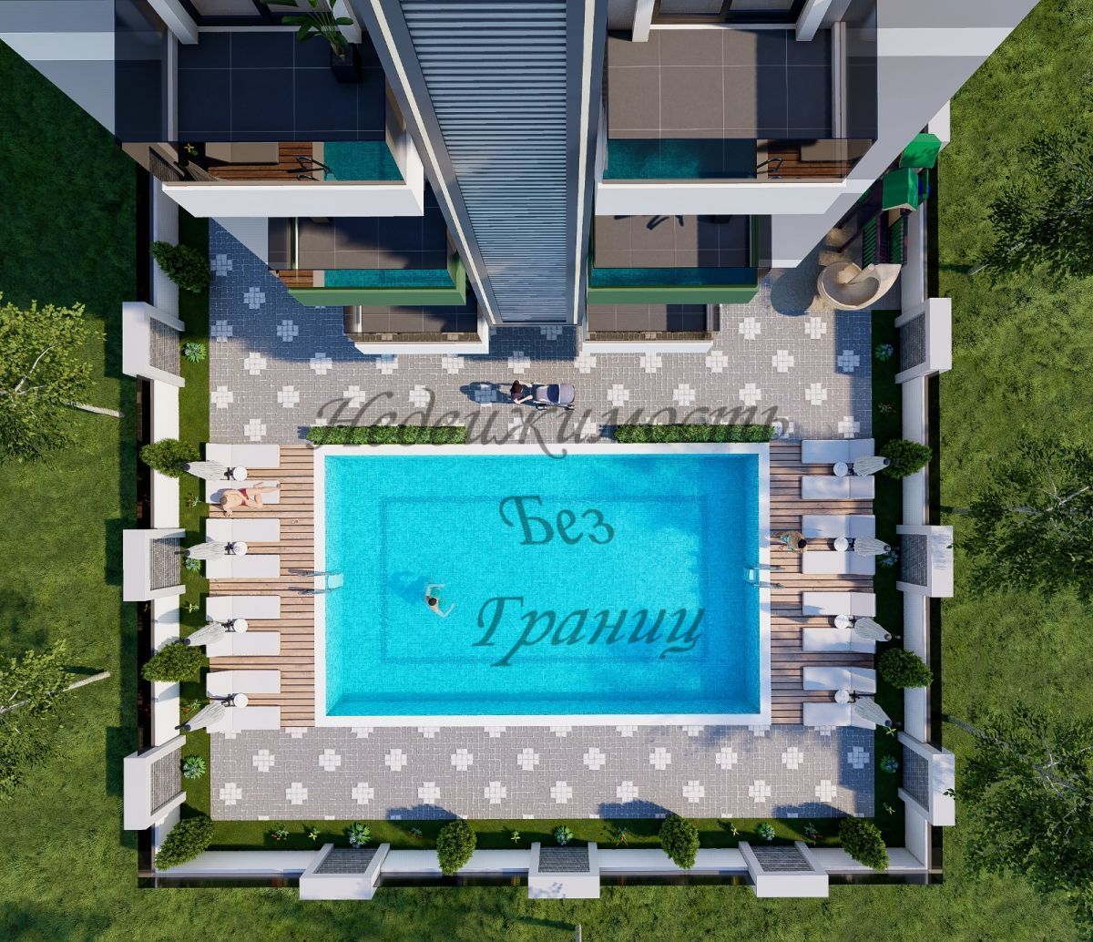 Апартаменты в Алании, Турция, 60 м2 фото 2