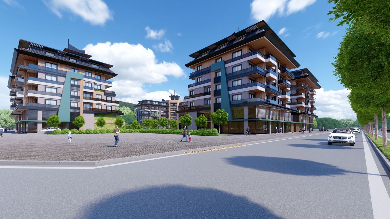 Апартаменты в Алании, Турция, 58 м2 фото 2