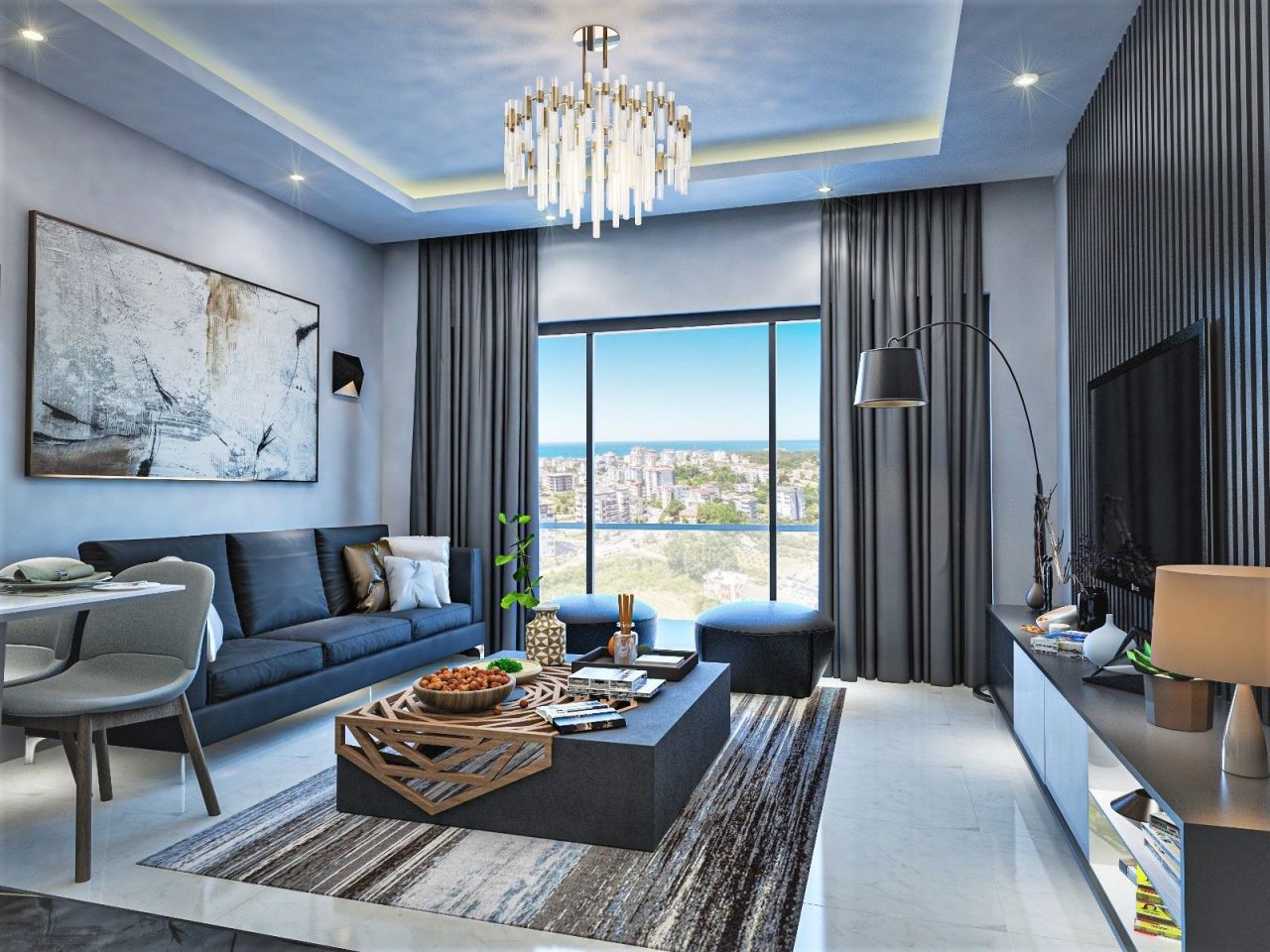Квартира в Авсалларе, Турция, 50 м2 фото 4