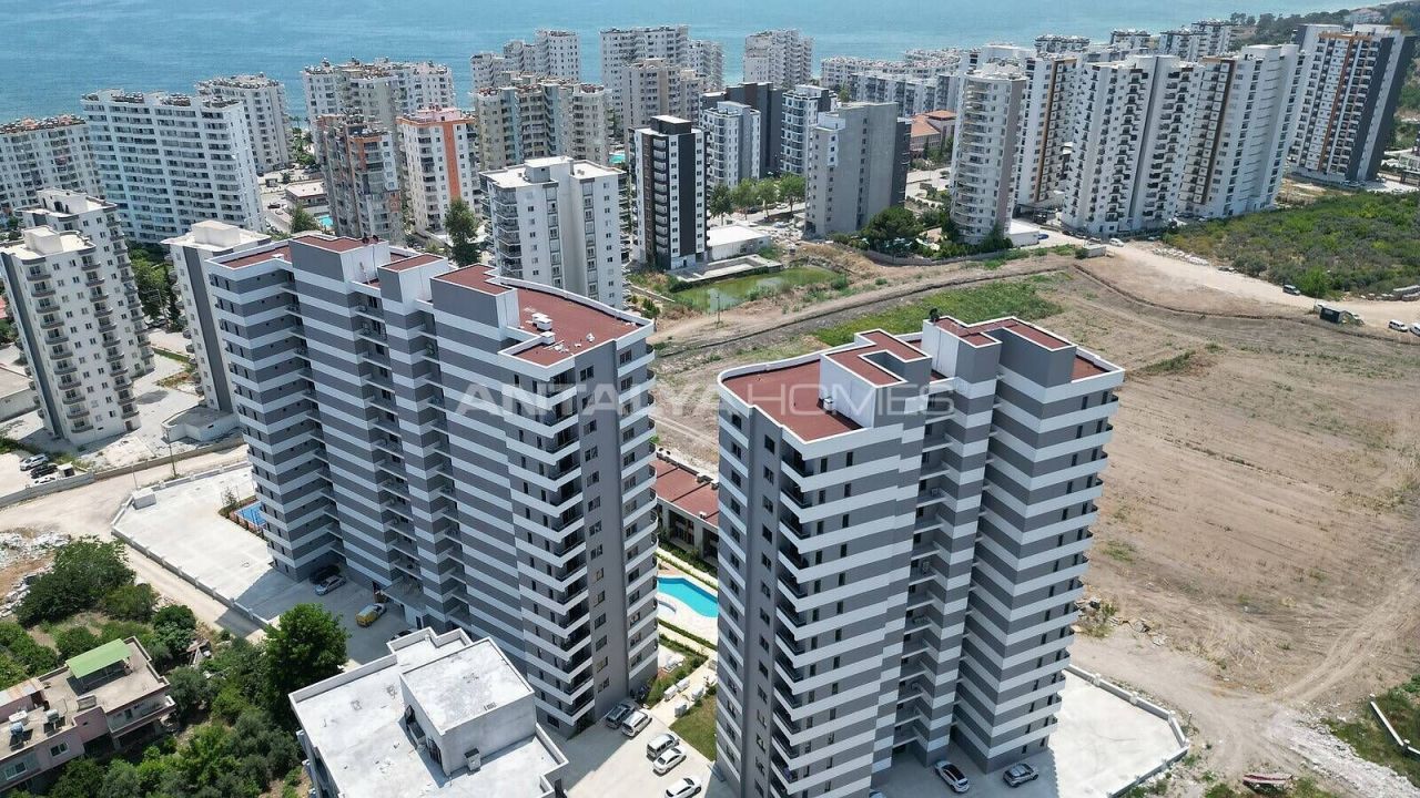 Апартаменты Эрдемли, Турция, 66 м2 фото 2
