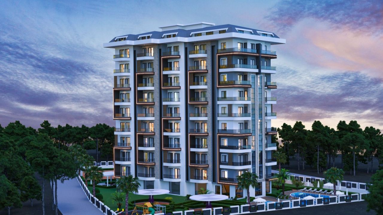 Квартира в Алании, Турция, 56 м2 фото 2