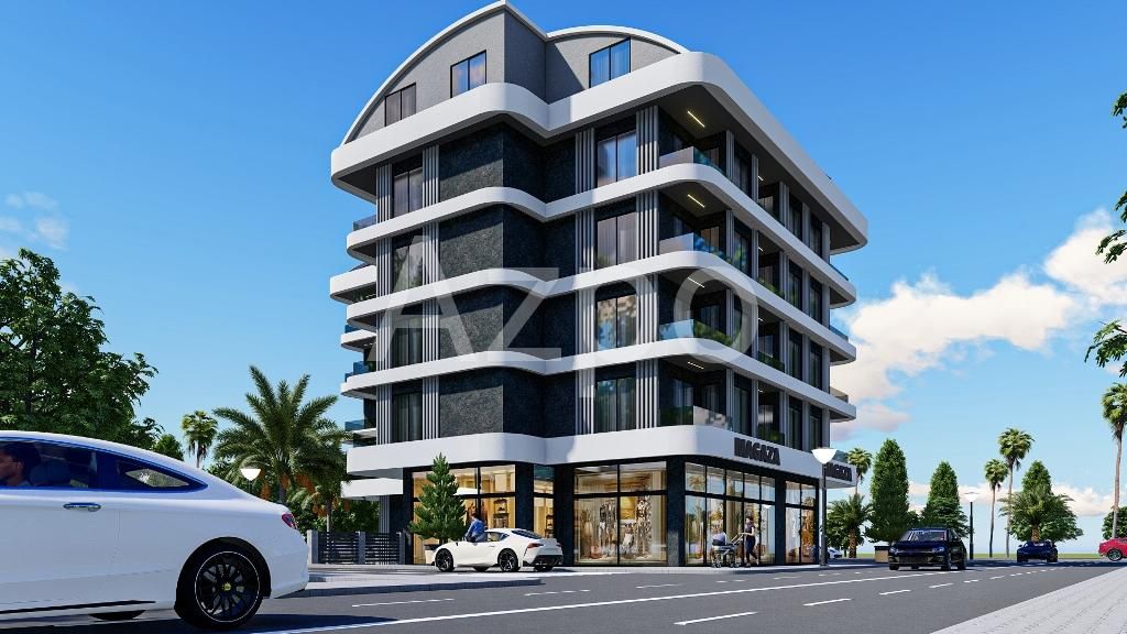 Апартаменты в Газипаше, Турция, 46 м2 фото 2
