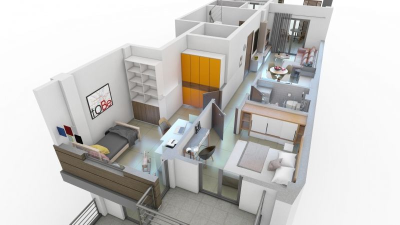 Апартаменты в Салониках, Греция, 79 м2 фото 3