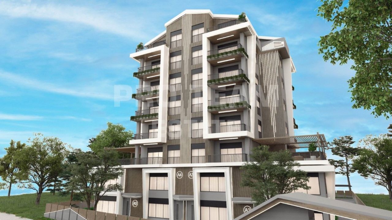 Апартаменты в Анталии, Турция, 50 м2 фото 2