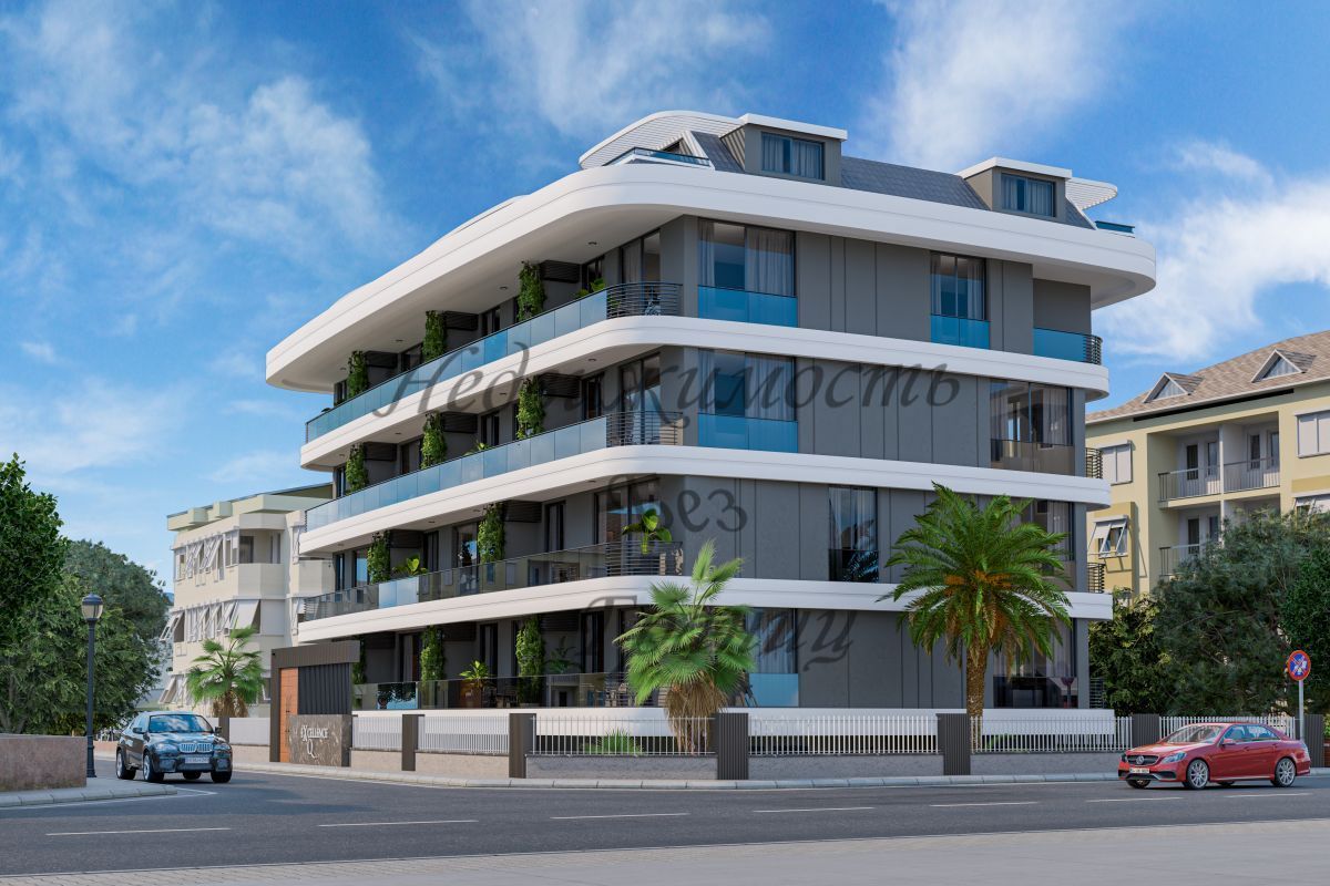 Апартаменты в Алании, Турция, 44 м2 фото 2