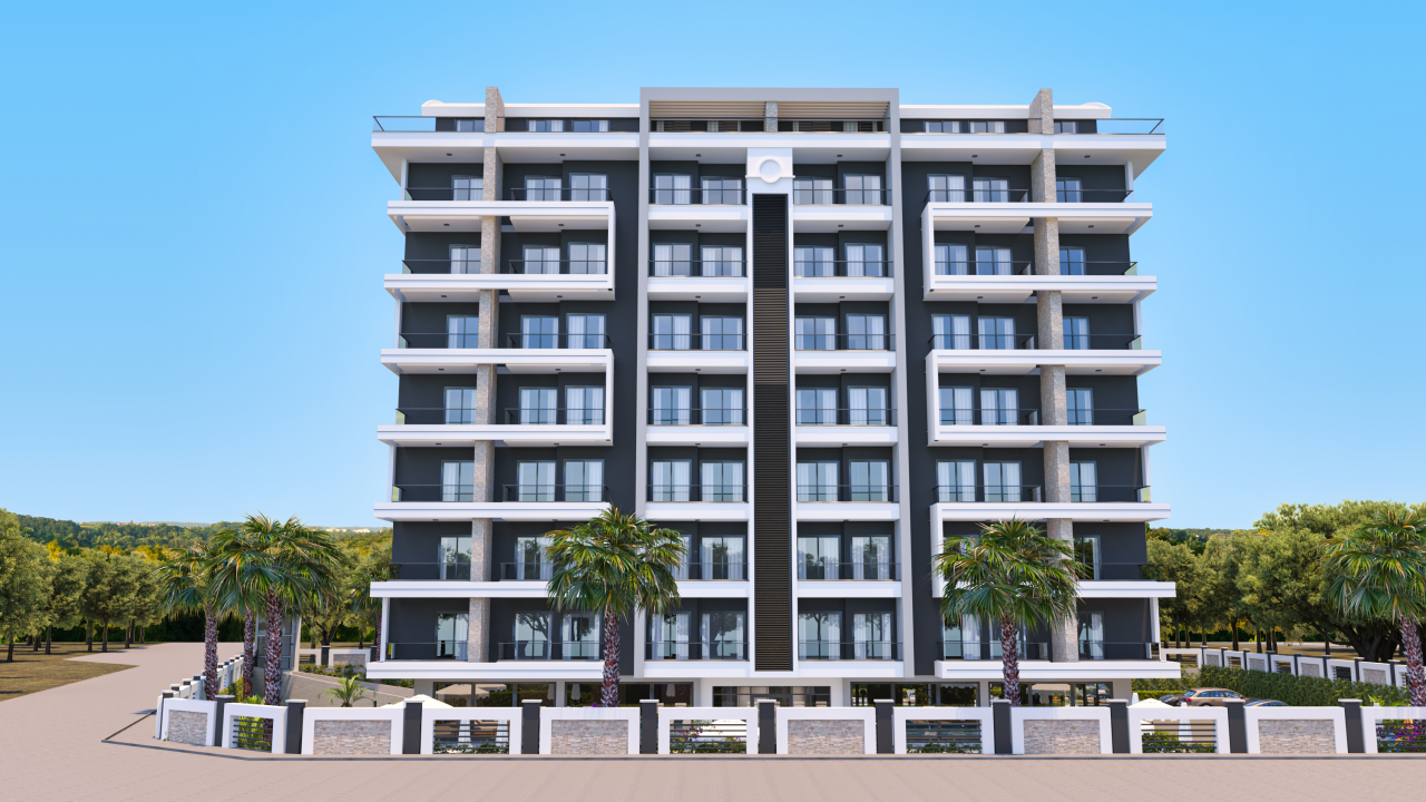 Апартаменты в Алании, Турция, 55 м2 фото 2