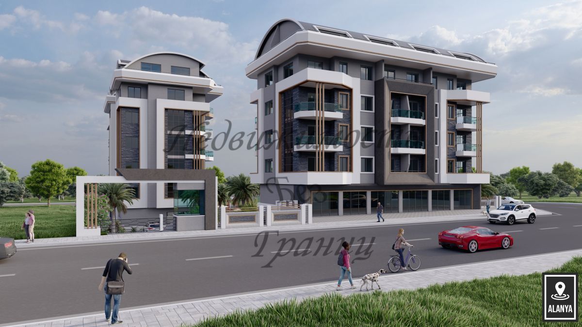 Апартаменты в Алании, Турция, 46 м2 фото 2