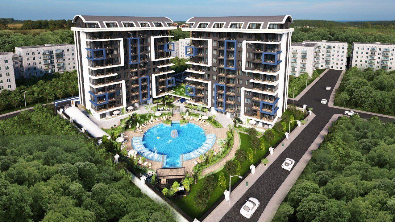 Апартаменты в Алании, Турция, 75 м2 фото 2