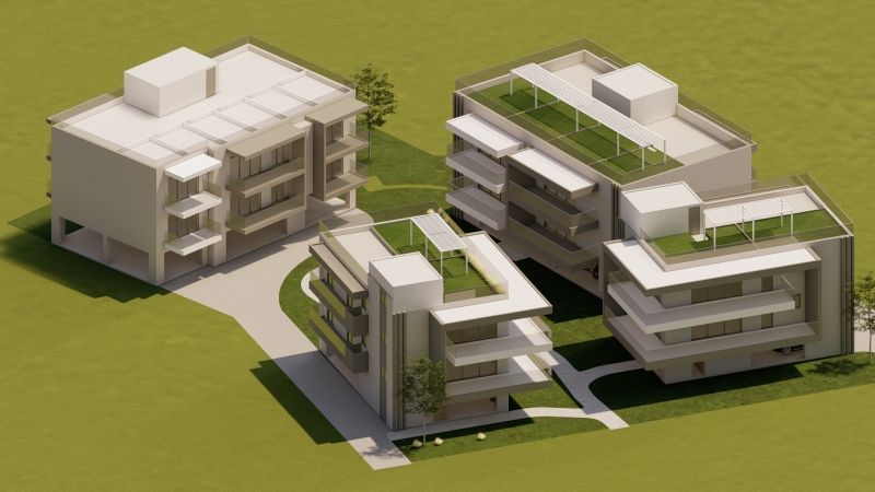 Апартаменты в Салониках, Греция, 59 м2 фото 2