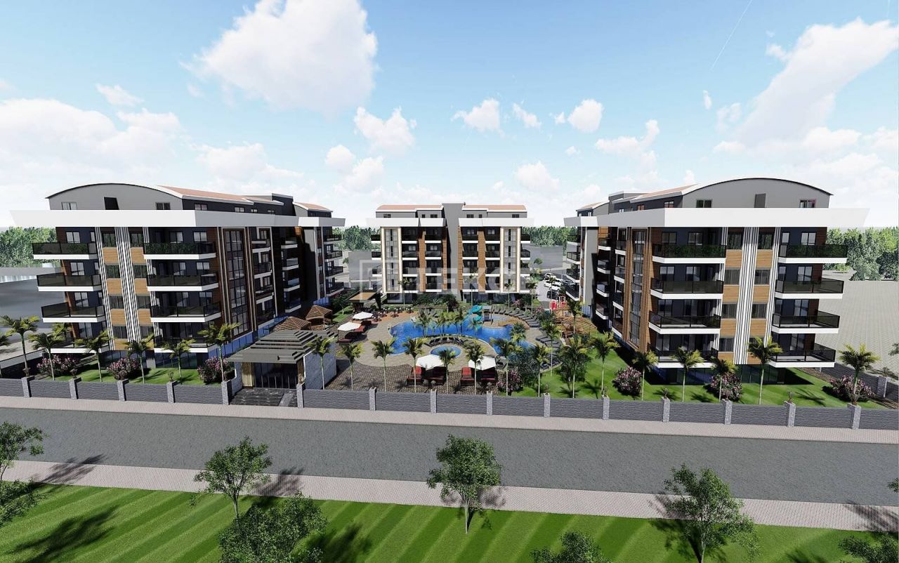 Апартаменты в Алании, Турция, 60 м2 фото 3