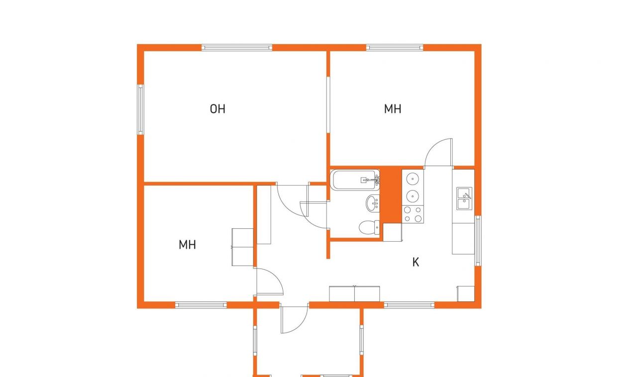 Дом в Кеми, Финляндия, 63 м2 фото 2