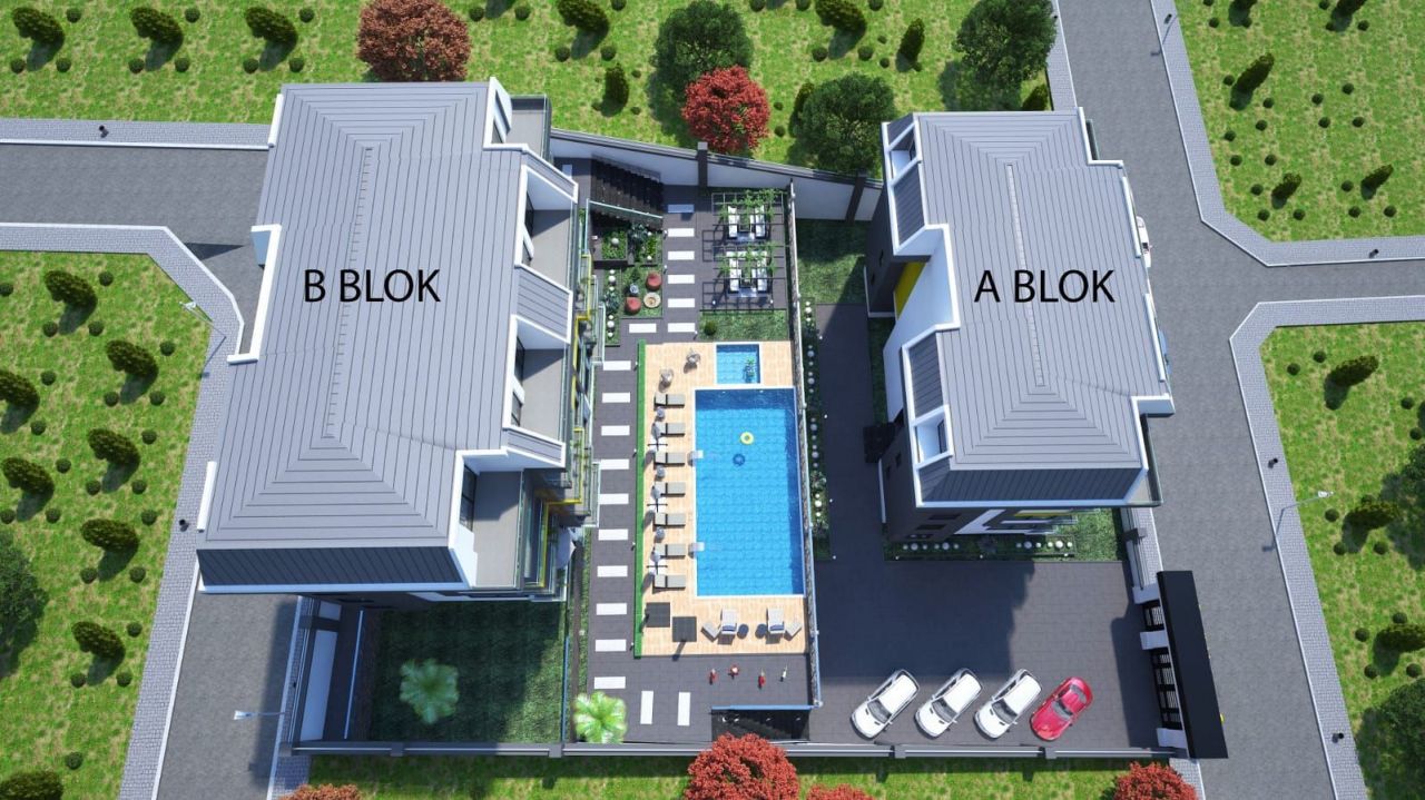 Квартира в Алании, Турция, 52 м2 фото 3