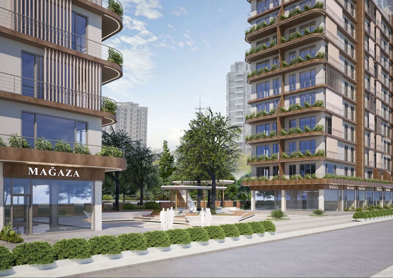 Апартаменты в Стамбуле, Турция, 90 м2 фото 2