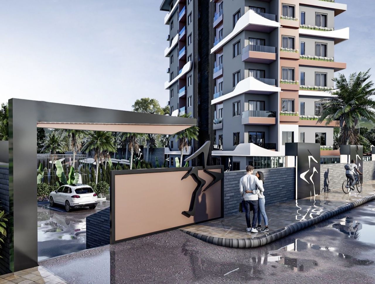 Апартаменты в Алании, Турция, 40 м2 фото 2