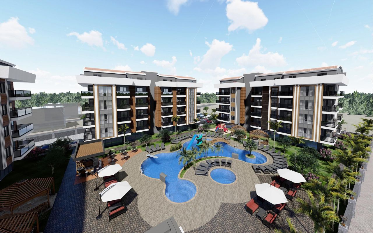 Квартира в Алании, Турция, 48 м2 фото 2