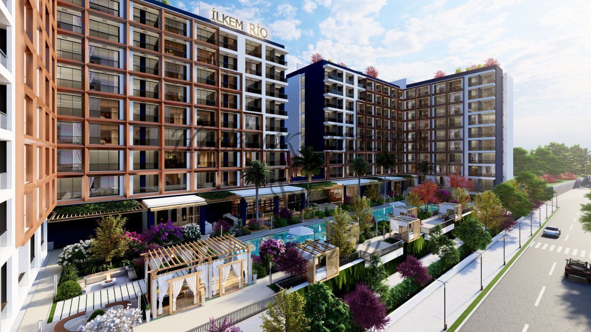 Апартаменты в Мерсине, Турция, 55 м2 фото 2