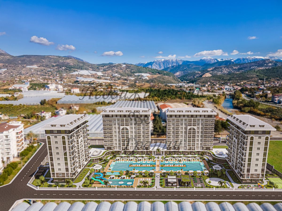 Апартаменты в Алании, Турция, 50 м2 фото 2