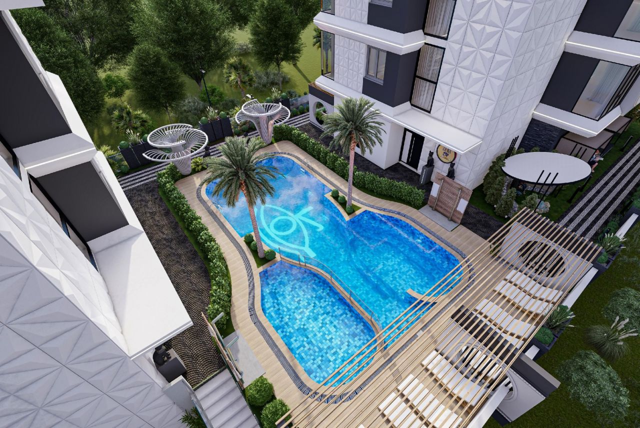 Квартира в Алании, Турция, 45 м2 фото 3