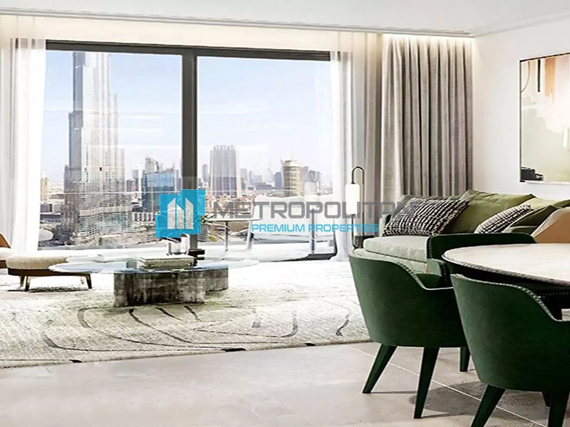 Апартаменты Downtown Dubai, ОАЭ, 116.13 м2 фото 2