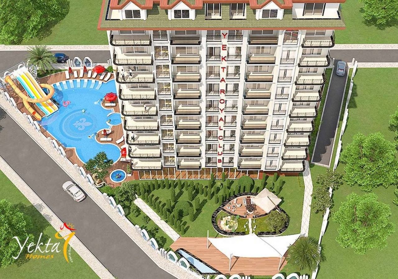 Квартира в Алании, Турция, 53 м2 фото 2