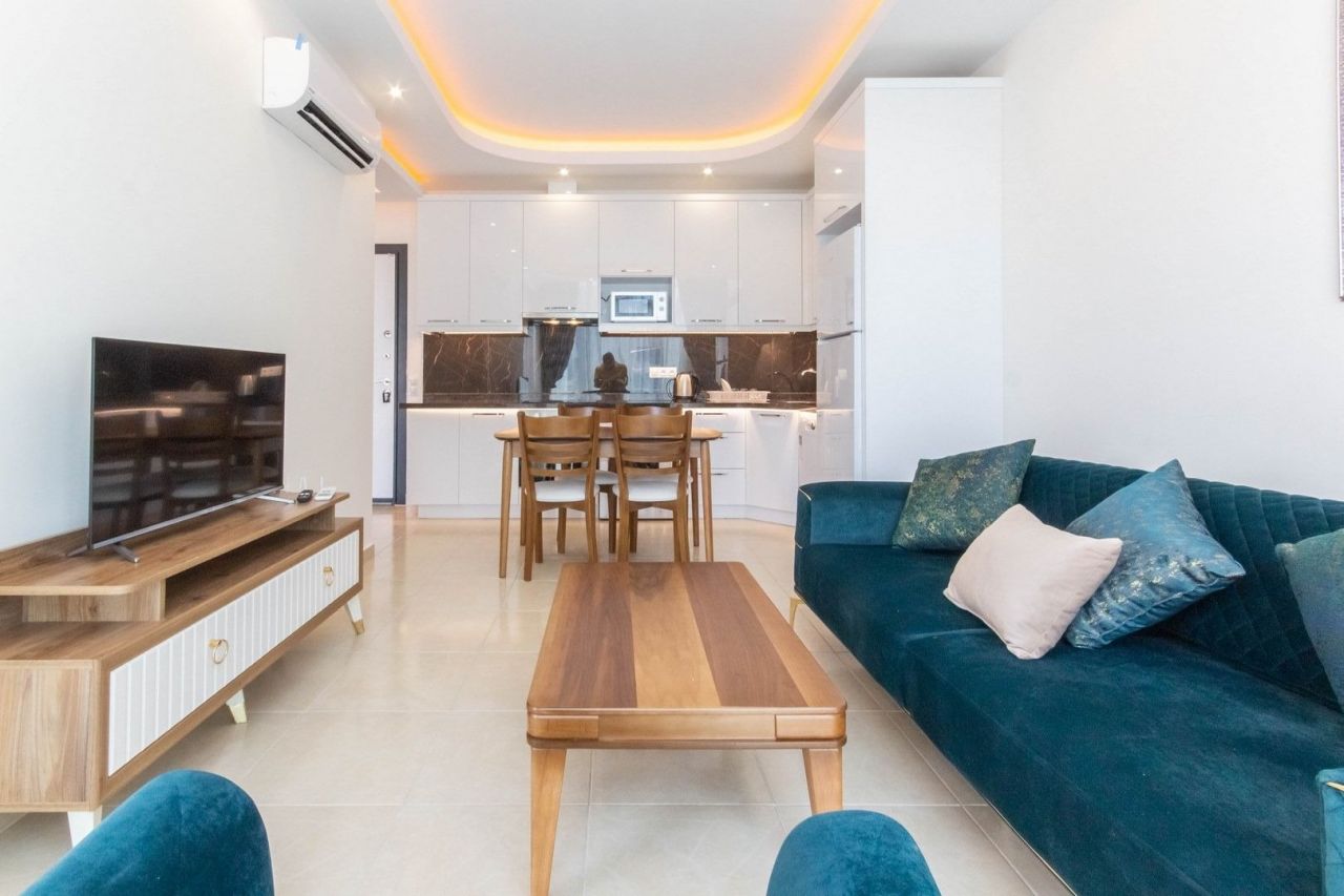 Квартира в Алании, Турция, 55 м2 фото 2