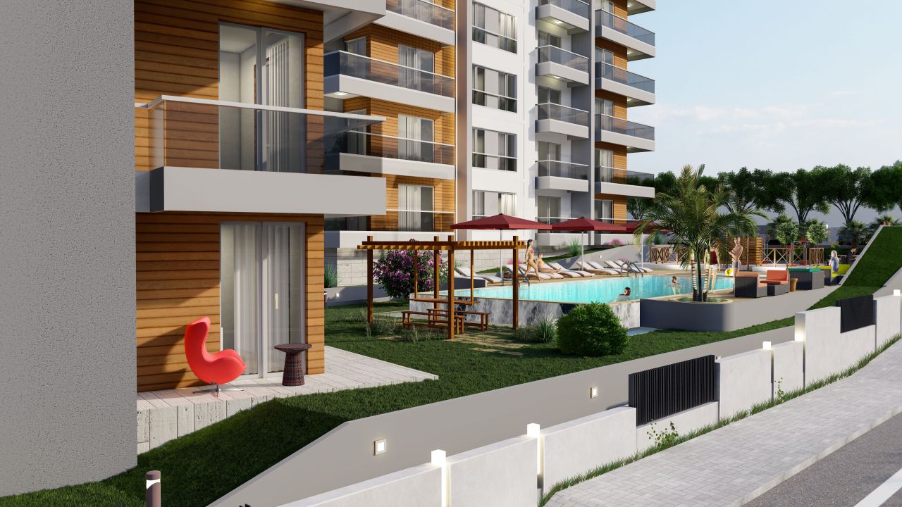 Квартира в Анталии, Турция, 100 м2 фото 2