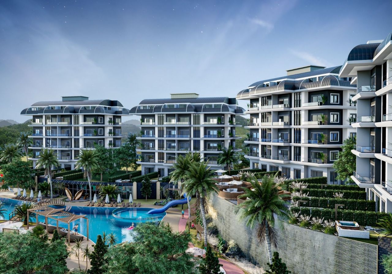 Квартира в Алании, Турция, 52 м2 фото 2