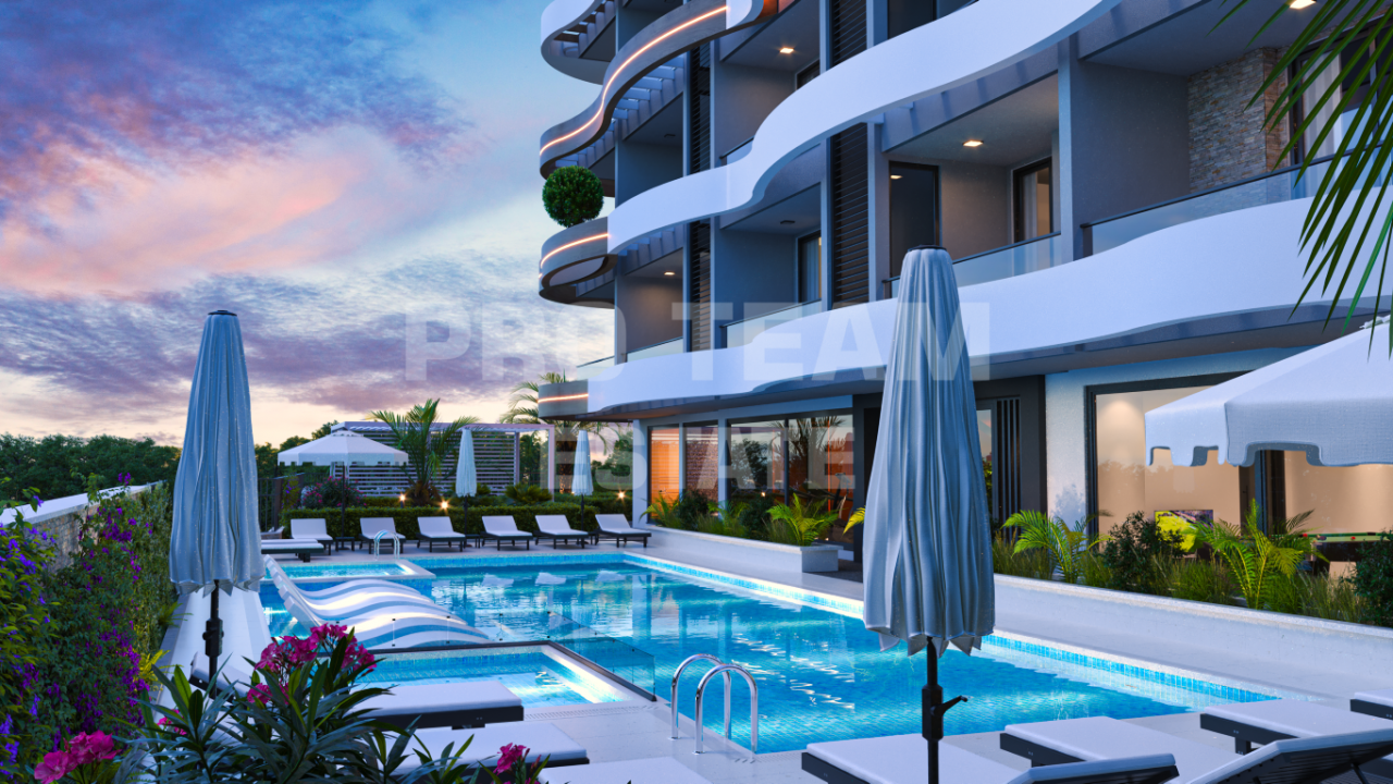 Апартаменты в Авсалларе, Турция, 50 м2 фото 5