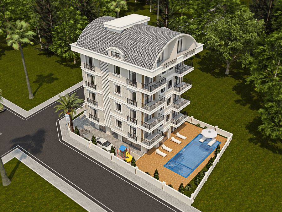 Квартира в Алании, Турция, 43 м2 фото 2