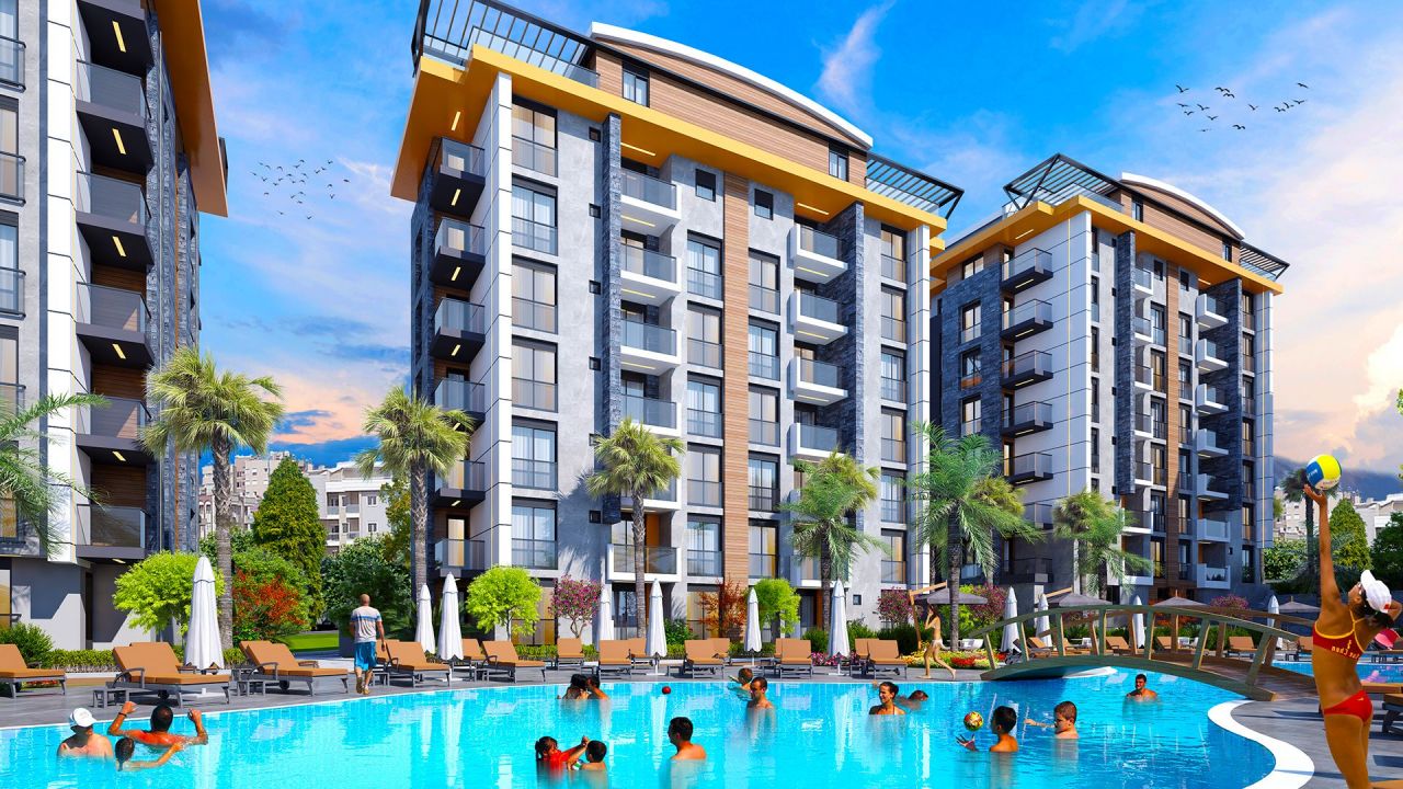 Квартира в Анталии, Турция, 48 м2 фото 2