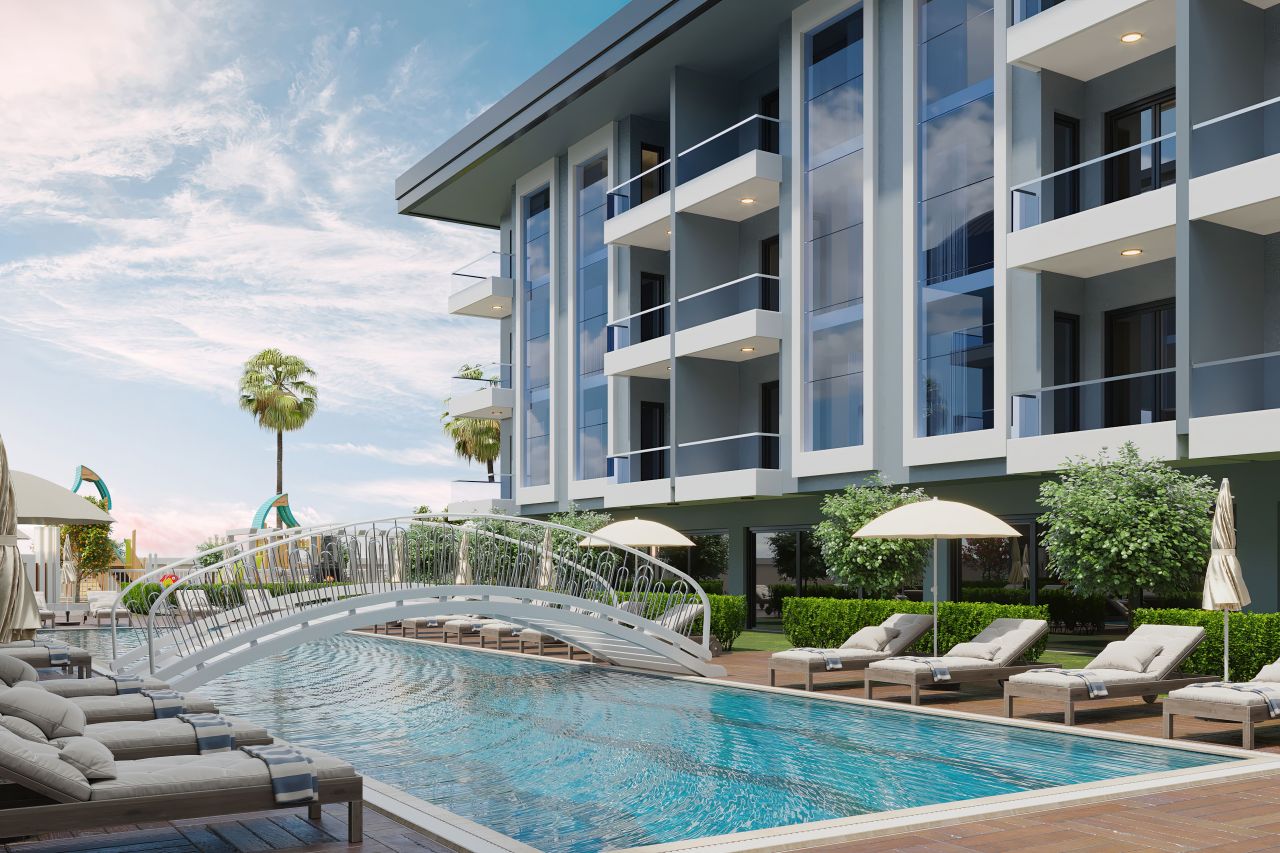 Апартаменты в Авсалларе, Турция, 45 м2 фото 4