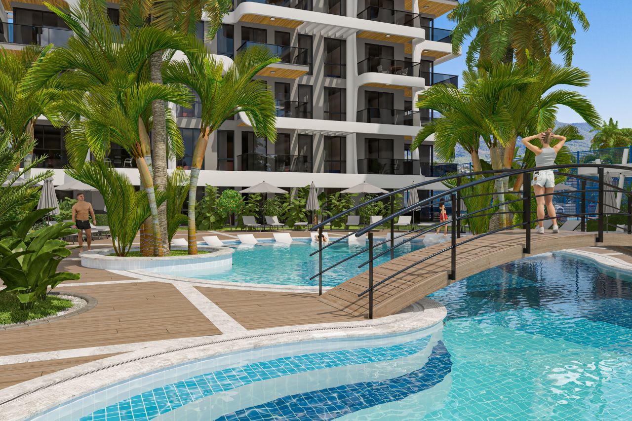 Апартаменты в Алании, Турция, 60 м2 фото 2