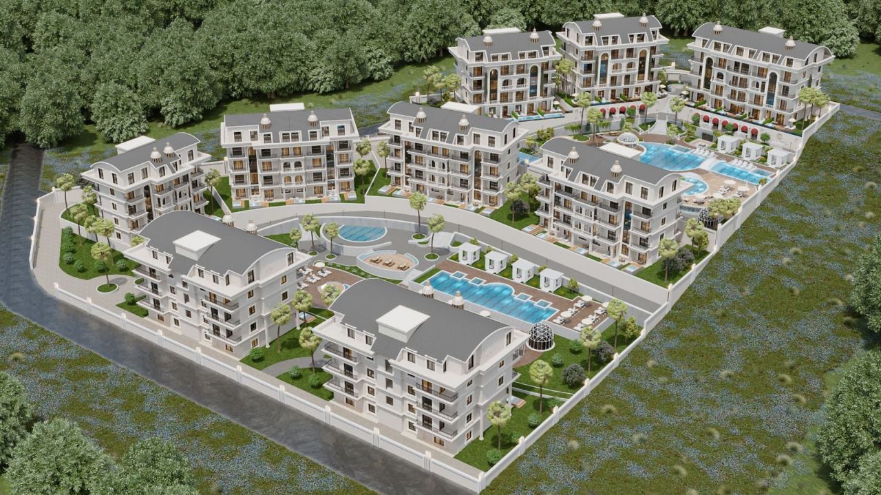 Квартира в Алании, Турция, 49 м2 фото 4
