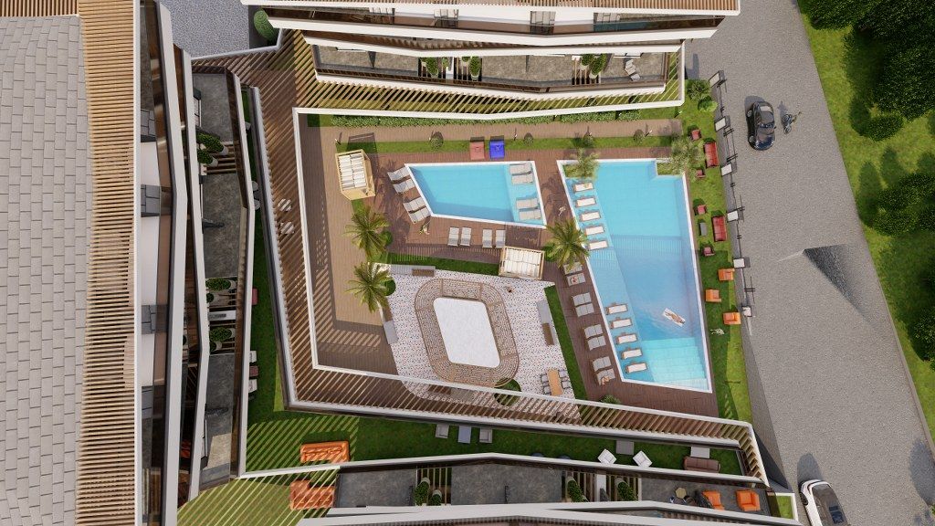 Апартаменты в Конаклы, Турция, 59 м2 фото 2