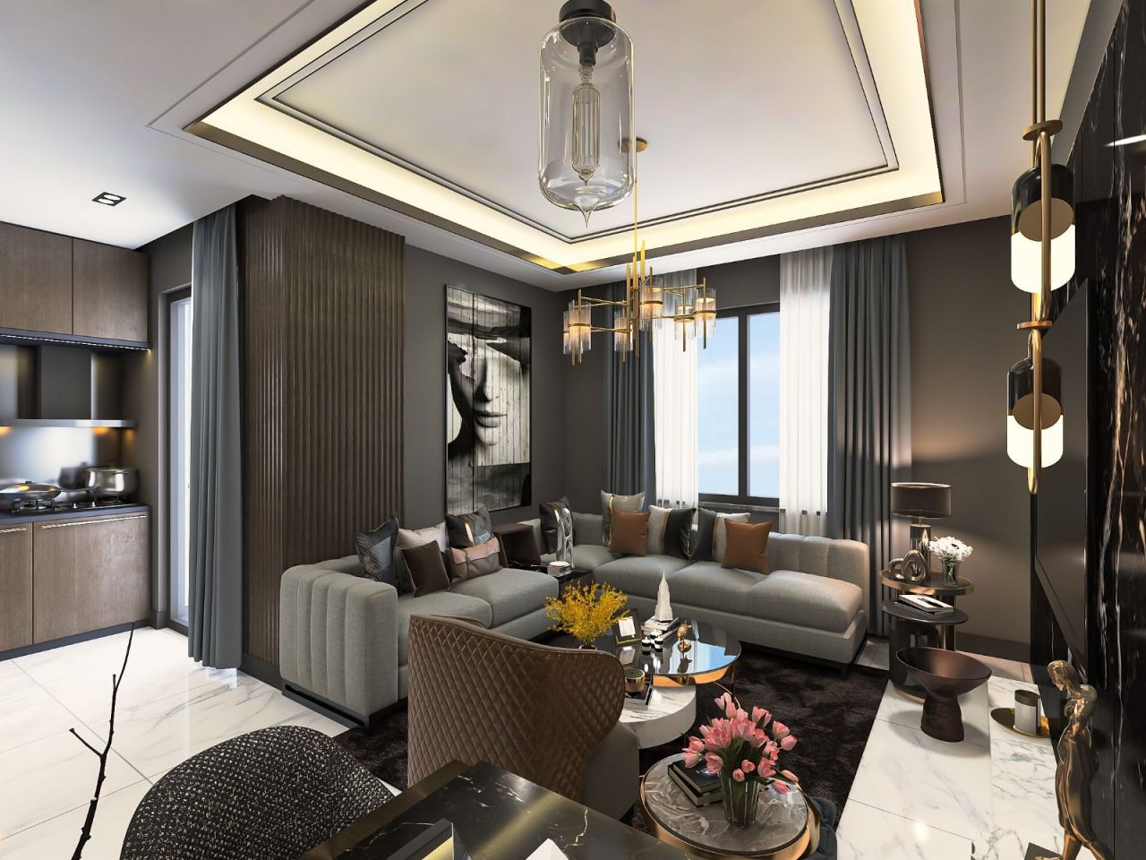 Пентхаус в Алании, Турция, 94 м2 фото 4