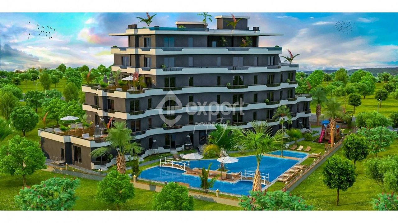 Квартира в Анталии, Турция, 50 м2 фото 2