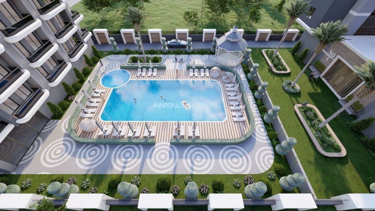 Апартаменты в Алании, Турция, 52 м2 фото 3