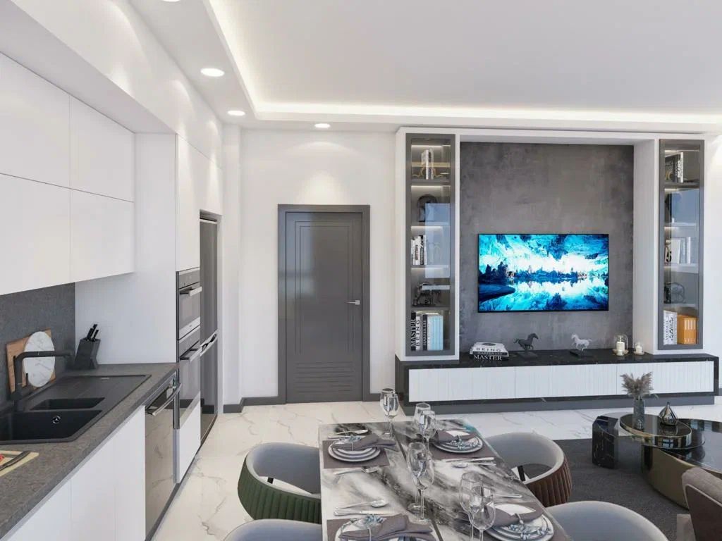 Квартира в Алании, Турция, 55 м2 фото 3
