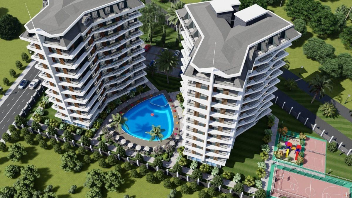Квартира в Авсалларе, Турция, 60 м2 фото 2