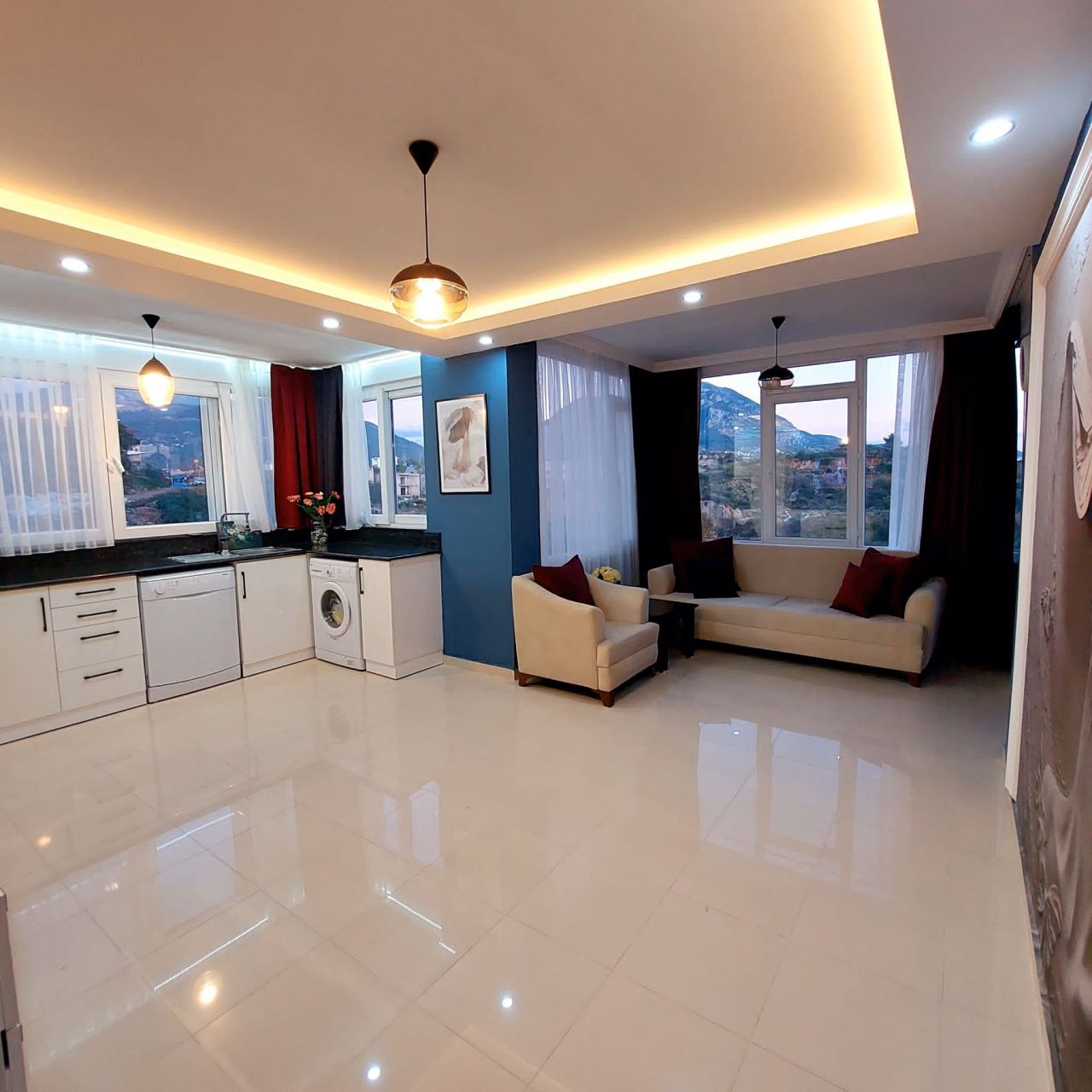 Квартира в Алании, Турция, 110 м2 фото 2