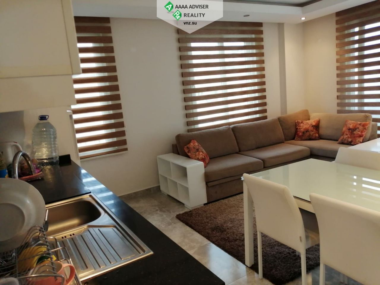 Квартира в Алании, Турция, 60 м2 фото 3