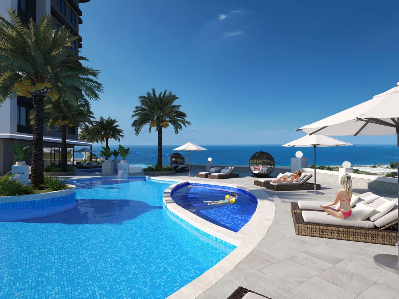 Апартаменты в Алании, Турция, 60 м2 фото 4