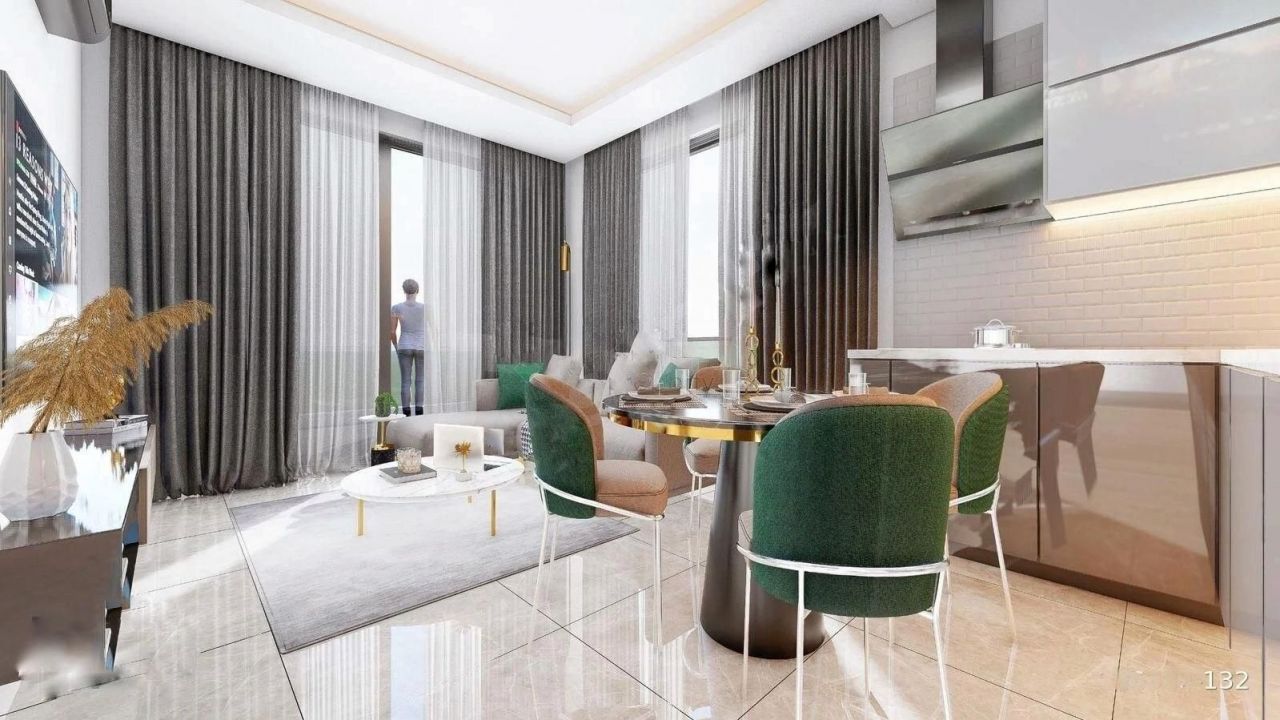 Квартира в Конаклы, Турция, 50 м2 фото 3