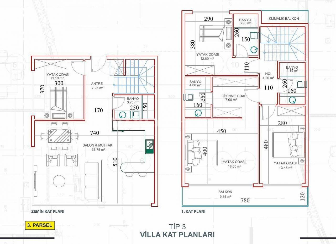 Вилла в Алании, Турция, 350 м2 фото 5
