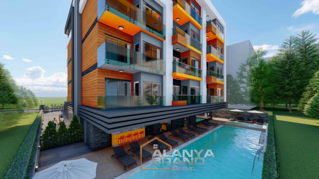 Квартира в Алании, Турция, 59 м2 фото 2