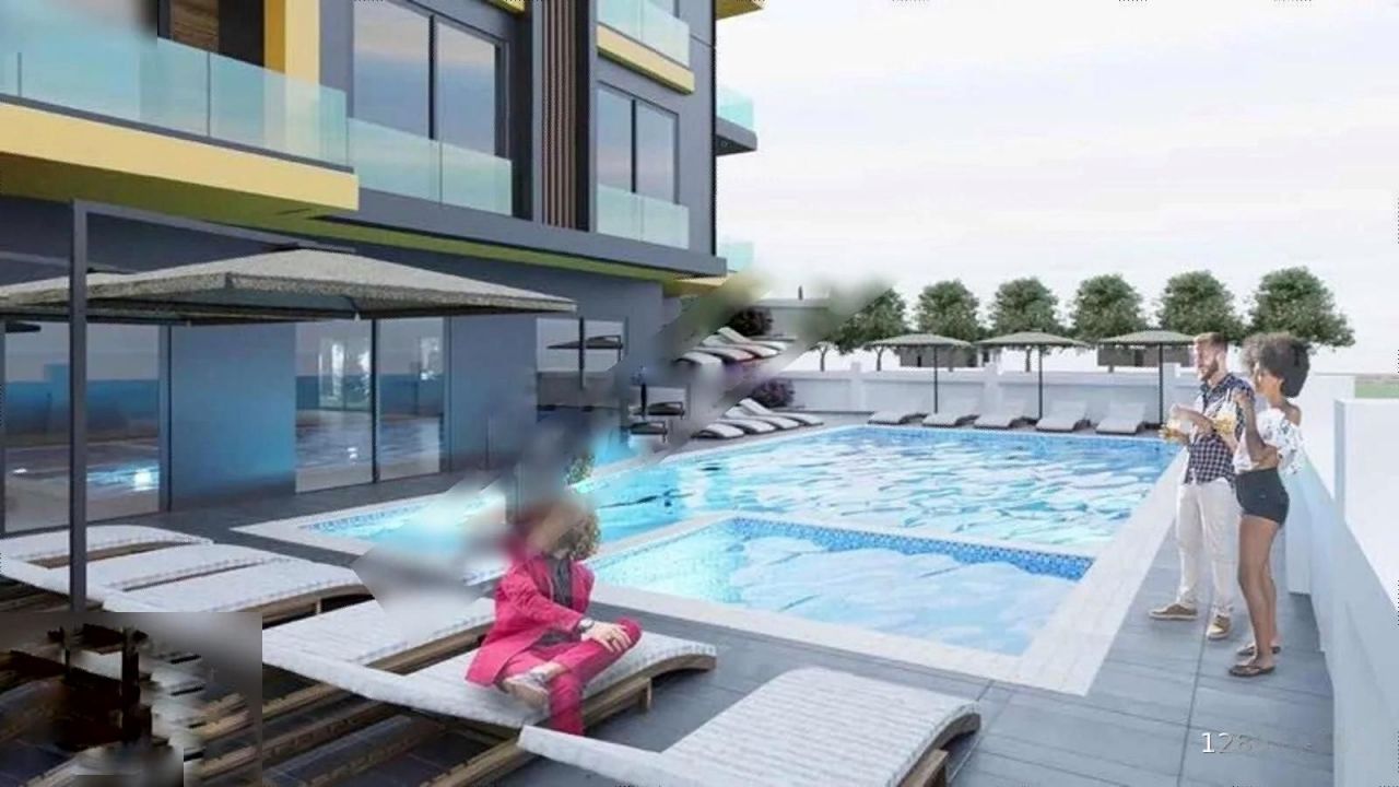Квартира в Авсалларе, Турция, 55 м2 фото 3