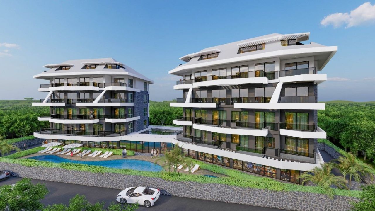 Квартира в Алании, Турция, 50 м2 фото 4