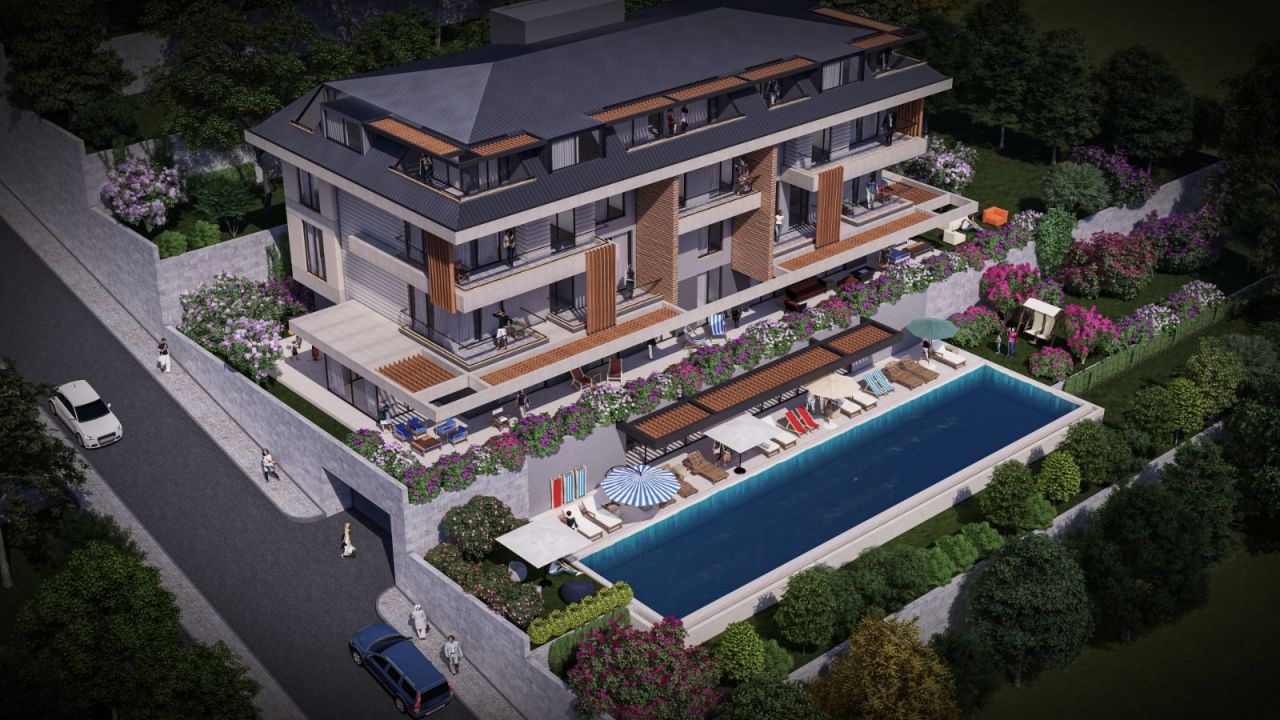 Апартаменты в Алании, Турция, 79.2 м2 фото 4