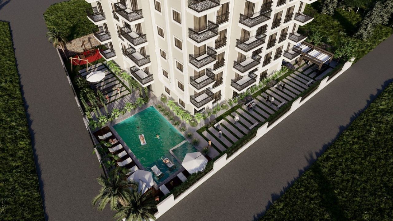 Квартира в Алании, Турция, 48 м2 фото 4